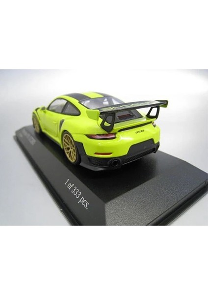 1:43 Minichamps 2018 Porsche 911 (991 Iı) Gt2 Rs Weissach Package