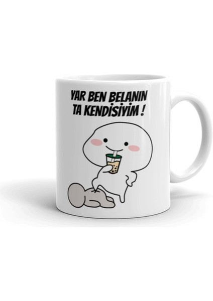 Kişiye Özel Cep Matarası ve Yar Ben Belanın Ta Kendisiyim Kupa Bardak Hediye Seti indirimleri