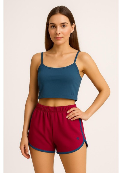 İndigo Kadın Crop