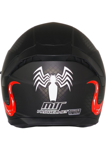 Motosiklet Kask Ece 22.R06 Güneş Vizörlü Full Face Motor Kaskı Starline Yeni