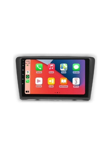 Skoda Rapid 2009-2015 6gb Ram 128GB Hafıza 8 Çekirdek Carplay Kamera Android Multimedya fiyatları