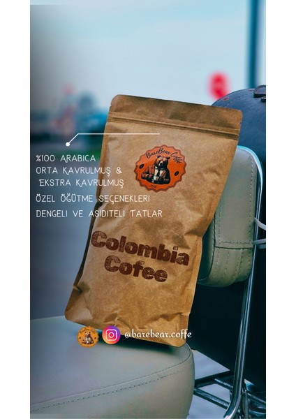 Taze Çekilmiş Colombia Khavesi