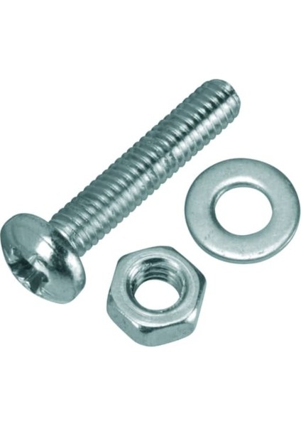 Ysb M4X20MM Vida , Somun ve Pul Takım x 10 Takım (RF134)