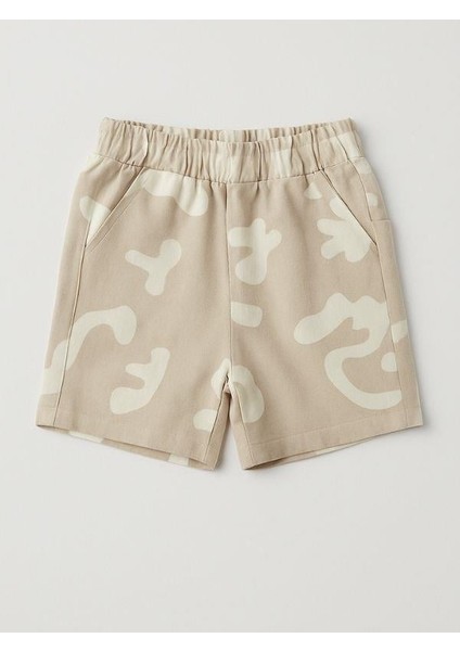 Erkek Bebek Kamuflaj Desenli Cepli Şort indirimleri