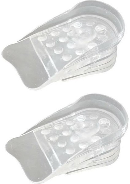 ® 10 Adet Ayakkabı Boy Uzatıcı Anatomik Ortapedik Silikon Tabanlık