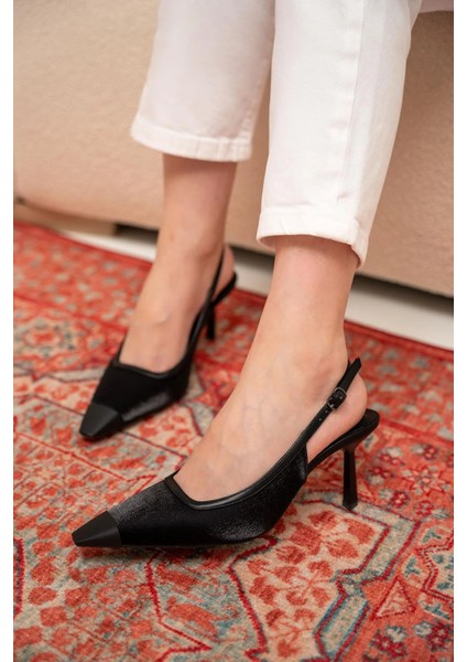 Diary Metal Küt Burun Topuklu Ayakkabı modelleri