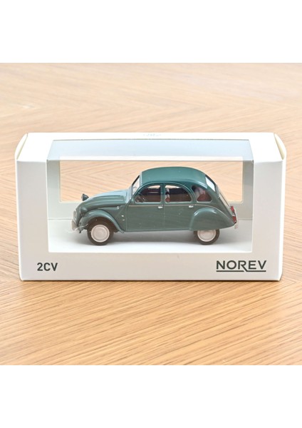 1:43 Norev 1971 Citroen 2cv Agave Green Jet Car fiyatları