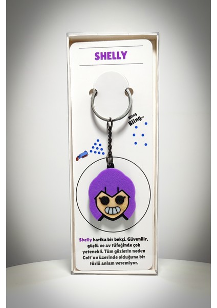 Brawl Stars Shelly Anahtarlık