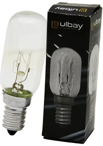 Aspiratör Ampulü Davlumbaz Lambası 15 W 220 V E14 2 Adet