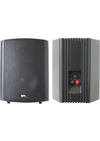 Gold Audıo Ga-6tb Siyah Trafolu Duvar Tipi Hoparlör 32 Watt 16CM