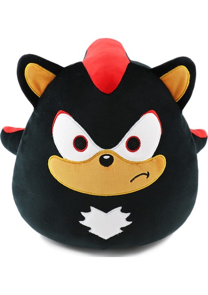Yuvarlak ve Yuvarlak Süpersonik Fare Peluş Bebek Süper Sony Aşağı Değil Karikatür Sevimli Oyuncaklar Yastık Bez Bebekler (Yurt Dışından)