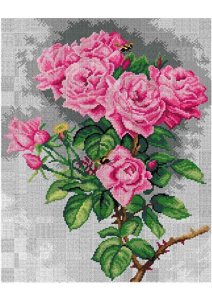 Baskılı Goblen Gül 3003 40*50 cm