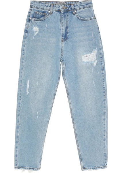 Yırtık Detaylı Denim Pantolon fiyatları