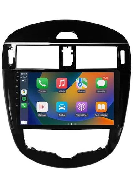 Nissan Pulsar 2016-2020 6gb Ram 128GB Hafıza 8 Çekirdek Carplay Kamera Android Multimedya modelleri