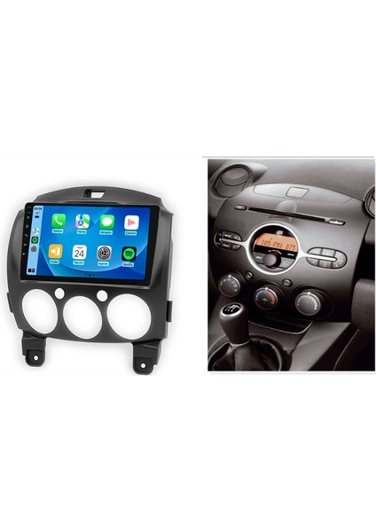 Mazda 2 2009-2013 6gb Ram 64GB Hafıza 8 Çekirdek Carplay Kamera Android Multimedya
