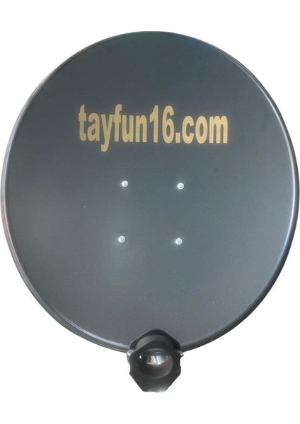 Siyah 75 cm Uydu Çanak Anteni-Antrasit
