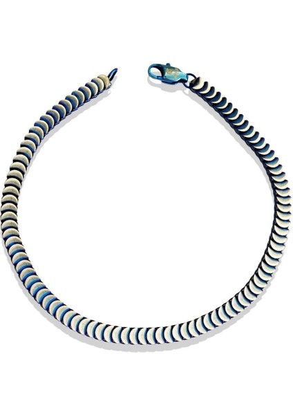 ARS197 Erkek Deri Çelik Bileklik