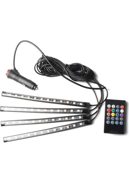 Ayak Altı LED 12 Ledli Lamba Sese Duyarlı LED Müziğe Duyarlı LED indirimleri