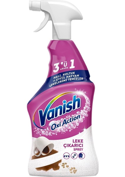 Promosyon Paketi Oxi Action Çok Amaçlı Halı, Koltuk ve Evcil Hayvan Leke Çıkarıcı Sprey 500 ml Pl 5