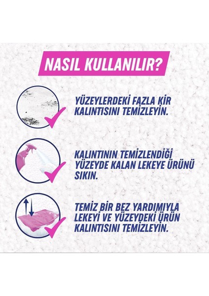 Promosyon Paketi Oxi Action Çok Amaçlı Halı, Koltuk ve Evcil Hayvan Leke Çıkarıcı Sprey 500 ml Pl 5