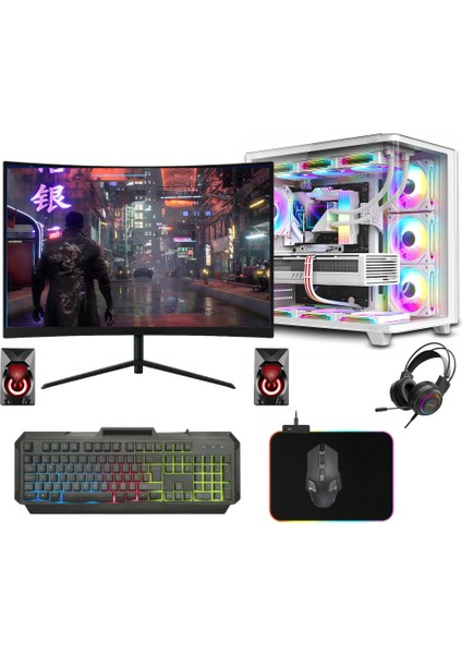 Avantron GMX7407 Ryzen 5 5500 16GB Ddr4 512GB M2 Nvme 8gb RTX4060TI 23.8" Oyun Bilgisayarı