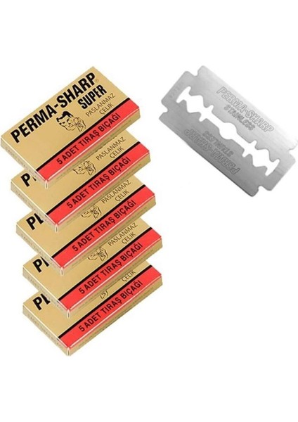 Perma Sharp Yaprak Jilet 5 Li Yni TSRM718675
