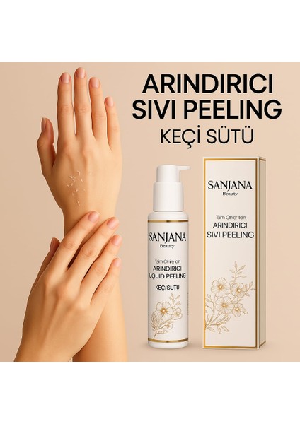 Beauty Keçi Sütlü Arındırıcı Sıvı Peeling 125 ml – Tüm Cilt Tipleri İçin – Siyah Nokta ve Ölü Deri Karşıtı Bakım indirimleri