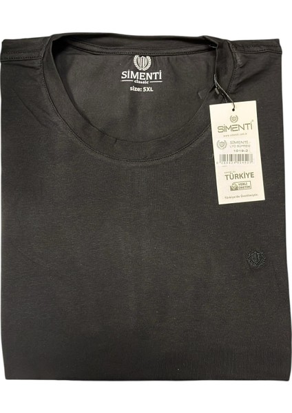 Erkek Yuvarlak Yaka Siyah Renk T-Shirt fiyatları