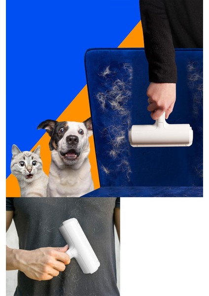 Süpürge Toz Toplayıcı Yeni Nesil Gırgır Hazneli Evcil Hayvan Kedi Köpek Tüy Toplayıcı Kıl Temizleme