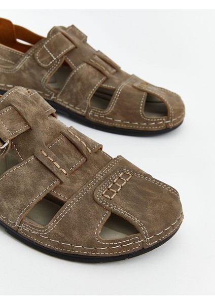 Yeni Sezon Cirt Cirtli Erkek Sandalet - S5K045Z8 modelleri