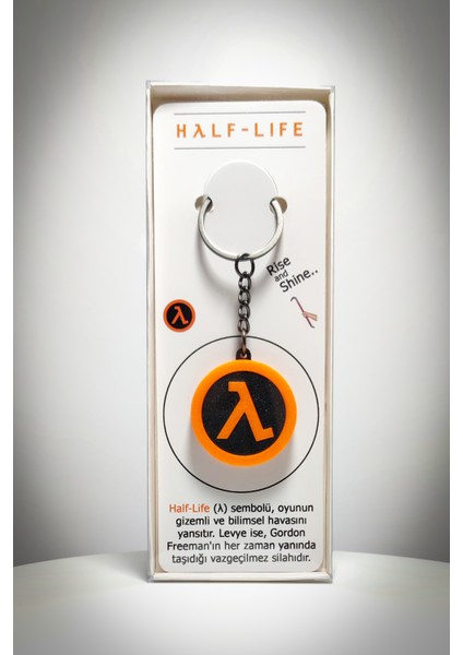 Half Life Anahtarlık