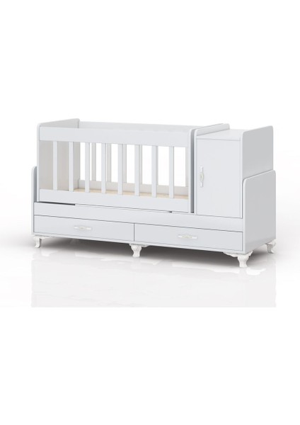 Anne Yanı, Sallanır, Büyüyen Bebek Beşiği, Yataklı, Sarı Uyku Setli, Çekmeceli, Kapaklı 60 x 120 fiyatları