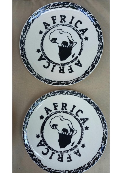 Africa Seramik 6'lı Pasta Tabağı 21 cm fırsatları