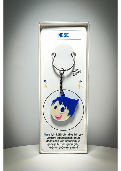 Ters Yüz (Inside Out) Neşe Anahtarlık