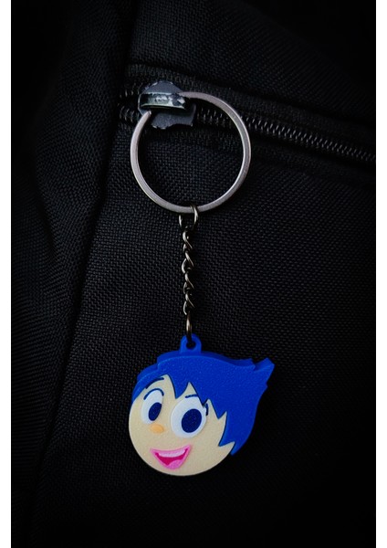 Ters Yüz (Inside Out) Neşe Anahtarlık