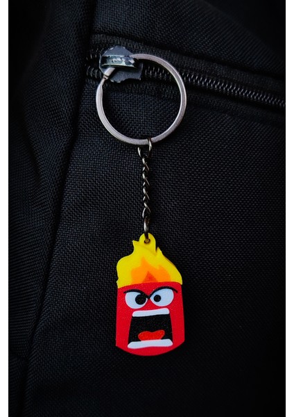 Ters Yüz (Inside Out) Öfke Anahtarlık
