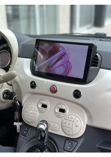 Fiat 500C 2011-2015 4gb Ram 32GB Hafıza 4 Çekirdek Carplay Kamera Android Multimedya indirimleri