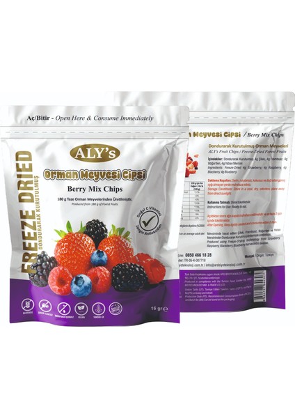 Freeze Dried Orman Meyvesi