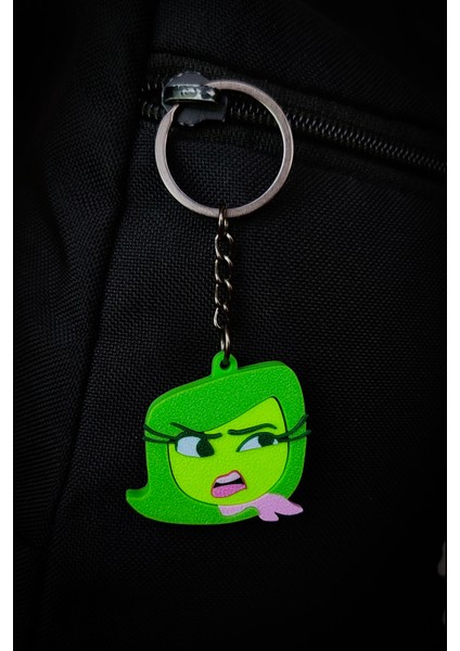 Ters Yüz (Inside Out) Tiksinti Anahtarlık