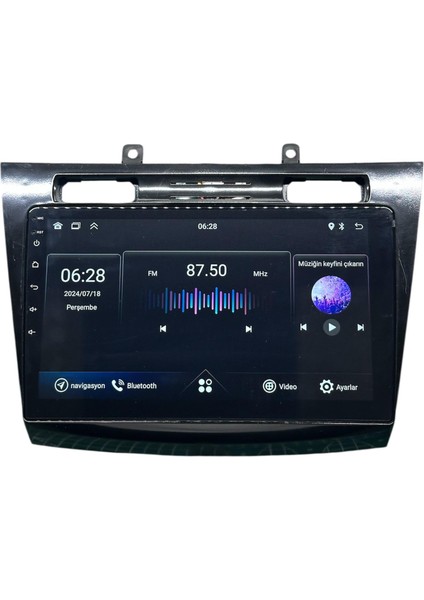 Ford Connect Siyah 2010-2014 4gb Ram 64GB Hafıza 8 Çekirdek Carplay Kamera Android Multimedya modelleri