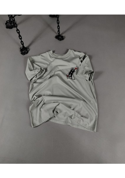 Jack Sparrow Baskılı Unisex Oversize Tişört – %100 Pamuk Terletmeyen T-Shirt