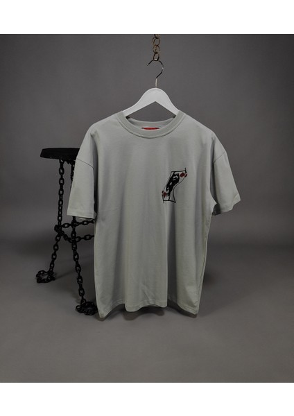 Jack Sparrow Baskılı Unisex Oversize Tişört – %100 Pamuk Terletmeyen T-Shirt