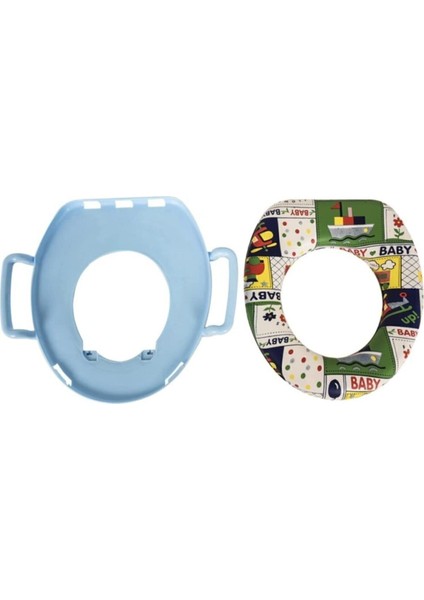 Pratik Kulplu Çocuk/bebek Banyo Tuvalet Klozet Kapağı Adaptörü Lazımlık (Çocuk Tuvalet Eğitimi) fiyatları