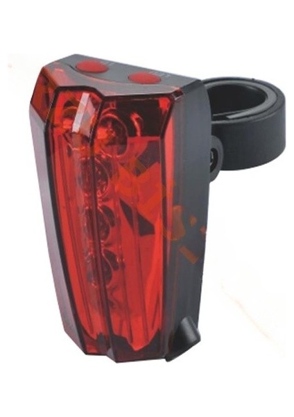 Jıng Yı Arka Stop Lazer 5 LED Li - 3 Fonksiyonlu - Su Geçirmez [pil Dahil]