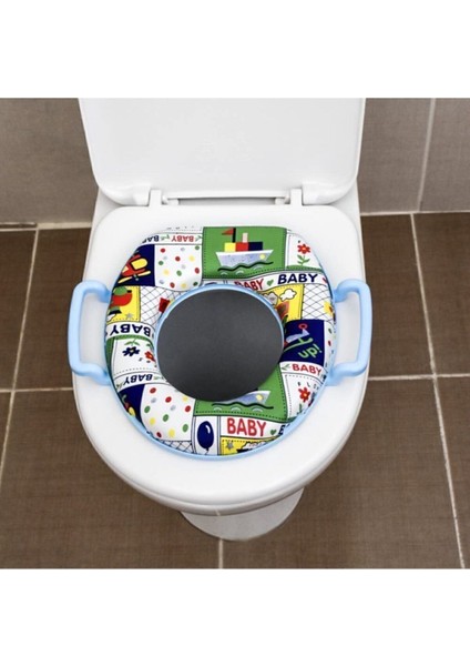 Pratik Kulplu Çocuk/bebek Banyo Tuvalet Klozet Kapağı Adaptörü Lazımlık (Çocuk Tuvalet Eğitimi) modelleri