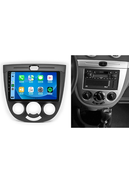 Chevrolet Lacetti 2004-2008 8gb Ram 128GB Hafıza 8 Çekirdek Carplay Kamera Android Multimedya fiyatları