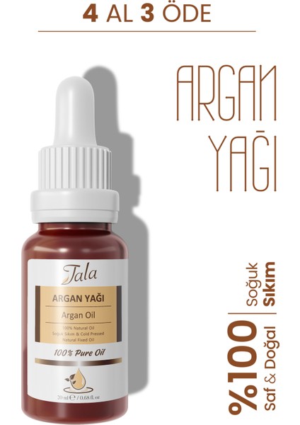 Saf ve Doğal Argan Yağı 20 Ml