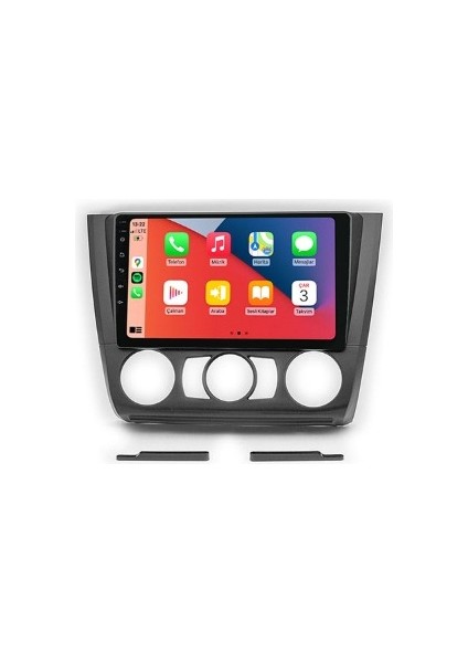 Bmw 1 Serisi 2004-2011 M/c 8gb Ram 128GB Hafıza 8 Çekirdek Carplay Kamera Multimedya modelleri