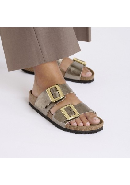 Sydney Cushion Buckle Bf Graceful Çift Toka Bronz Kadın Terlik fırsatları