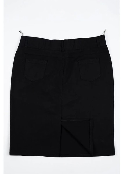 Kadın Siyah Cepli Nevra Etek fiyatları
